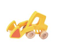Sharplace Wooden Toy Birthday Gift Forklift Fine Motor Skills Construction Vehicle Grasping Toy Early Educational for Infants
