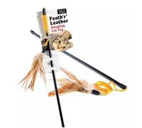 SHARPLES Feath'r' Leather Cat Teaser