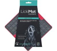 Sharples Lickimat Playdate Deluxe Dog Feeder Red 20cm