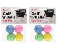 Sharples Ruff N Tumble Golf 'n' Balls, 4 Pieces (Pack of 2)
