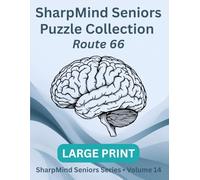 SharpMind Seniors: Large-Print Puzzle Variety Pack - Route 66 Edition