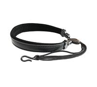 sharprepublic Professional Thick Padded Saxophone Neck Strap Alto Tenor Sax Clarinet Shoulder Strap Black - Narrow