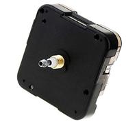 sharprepublic Quartz Wall Clock 12888SMO Movement Mechanisms with Hands Battery Powered Clock Kit for DIY Clock Crafting - Black