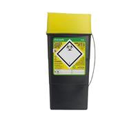 Sharpsafe 0.6 Litre 5th Generation Yellow/Grey -Sharps Bin Clinical Waste Disposal