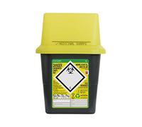 Sharpsafe 4 Litre 5th Generation Yellow/Grey -Sharps Bin Clinical Waste Disposal