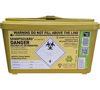 Sharpsguard Bin Yellow 1L