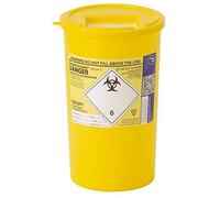 Sharpsguard DNDD471YL Sharps Bin, 5L Capacity, Yellow