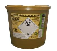 Sharpsguard DNDD473YL Sharps Bin, 7L, Yellow