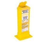 Sharpsguard Yellow 0.5 Litre Sharps Bin with Needle Remover