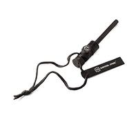 SharpSurvival Spark Fire Starter Kit - Magnesium Ferro Rod Fire Starter Kit with Compass and Whistle - Emergency Fire Starter Survival Multitool for Camping, Hiking, Hunting and more