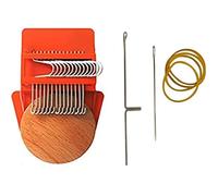 SHARRA Small Loom Speedweave Type Weaving Tool Quick Mini Repair Loom Hand Weaving Tool Repair Tool Kit Household Easy to Carry Knitting Machine Speedweave Darning Machine