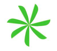 SHARROW 100pcs Plastic Arrow Vanes 1.75" 2" Fletching Arrow Feathers TPU Fletches for DIY Carbon Arrow (Green, 2.5")