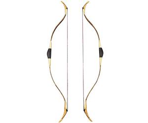 SHARROW Archery Traditional Recurve Bow 20-40lbs Handmade Wooden Turkish Style Horsebow Longbow Hunting Bow (35lbs, Left/Right Hand)