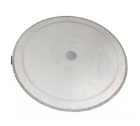 Sharrqing 10" Inch 250mm Notched Rim 1.1mm Diamond Lapidary Saw Blade Rock Slab Jewelry Tools For Stone Gemstone(25mm w bushing 12.7)