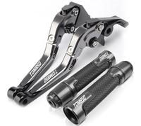Sharrqing Brake Clutch Levers Handlebar Hand Grips Ends Compatible with TDM850 1991-2002 1994 1995 1996 1997 1998 1991 2000 2001