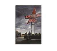 SHARU I EBRHU American Gods Poster Wall Art Canvas Poster Modern Painting for Living Room Bed Room 16x24inch(40x60cm) Unframe-style