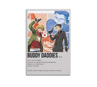 SHARU I EBRHU Buddy Daddies Poster Wall Art Canvas Poster Modern Painting for Living Room Bed Room 12x18inch(30x45cm) Unframe-style