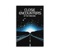 SHARU I EBRHU Close Encounters of The Third Kind Poster Wall Art Canvas Poster Modern Painting for Living Room Bed Room 12x18inch(30x45cm) Unframe-style