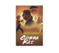 SHARU I EBRHU Cobra Kai Poster Wall Art Canvas Poster Modern Painting for Living Room Bed Room 08x12inch(20x30cm) Unframe-style