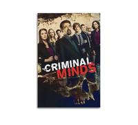 SHARU I EBRHU Criminal Minds Poster Wall Art Canvas Poster Modern Painting for Living Room Bed Room 12x18inch(30x45cm) Unframe-style