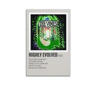SHARU I EBRHU Highly Evolved Poster Wall Art Canvas Poster Modern Painting for Living Room Bed Room 12x18inch(30x45cm) Unframe-style
