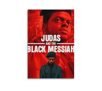 SHARU I EBRHU Judas And The Black Messiah Poster Wall Art Canvas Poster Modern Painting for Living Room Bed Room 08x12inch(20x30cm) Unframe-style