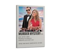 SHARU I EBRHU Murder Mystery Poster Wall Art Canvas Poster Modern Painting for Living Room Bed Room 08x12inch(20x30cm) Frame-style
