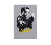 SHARU I EBRHU Othello Poster Wall Art Canvas Poster Modern Painting for Living Room Bed Room 12x18inch(30x45cm) Unframe-style