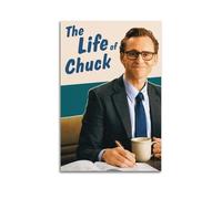 SHARU I EBRHU The Life of Chuck Poster Wall Art Canvas Poster Modern Painting for Living Room Bed Room 08x12inch(20x30cm) Unframe-style