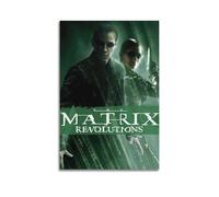 SHARU I EBRHU The Matrix Revolutions Poster Wall Art Canvas Poster Modern Painting for Living Room Bed Room 20x30inch(50x75cm) Unframe-style
