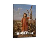 SHARU I EBRHU The Promised Land Poster Wall Art Canvas Poster Modern Painting for Living Room Bed Room 24x36inch(60x90cm) Frame-style