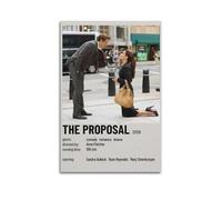 SHARU I EBRHU The Proposal Poster Wall Art Canvas Poster Modern Painting for Living Room Bed Room 12x18inch(30x45cm) Unframe-style