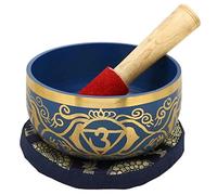 Sharvgun 6th Chakra Ajna Or Brow Or Third Eye Indigo Buddhist Singing Bowl For Meditation,5 Inches Himalayan Bowls Tibetan Singing Bowls