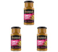 Sharwoods Aromatic Chinese Curry Cooking Sauce 425 g Jar Pack of 3