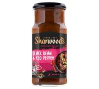 Sharwood's Black Bean & Sweet Red Pepper Sauce, 425 g Jar (1-Pack)