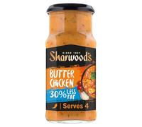Sharwood's Butter Chicken Sauce, 30% Less Fat, 420 g Jar (1-Pack)