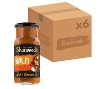 Sharwood's Indian Balti Sauce, Medium Spice, 420 g Jar (6-Pack)