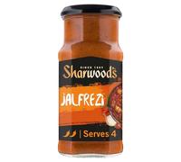 Sharwood's Indian Jalfrezi Sauce - Fiery Medium Heat Tomato & Pepper Blend, Authentic Indian Flavour, 420 g Jar (Pack of 1)