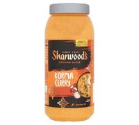 Sharwood's Indian Korma Curry Sauce - Mild & Creamy Indian Condiment with Coconut & Tomato, Vegetarian Friendly, Gluten Free, Catering Jar for Bulk Cooking, 2.25 kg (Pack of 1)