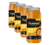 Sharwood's Katsu Curry Sauce, Smooth Japanese-Style Curry Sauce with Vegetables & Coconut, Catering Jar, 2.25 kg (Pack of 4)