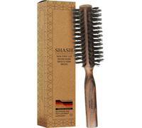 SHASH Smooth 100% Boar Bristle Body Brush - Made in Germany | Gently Exfoliates Skin for a Softer, Smoother Complexion | Promotes Circulation for a Healthy Glow