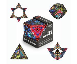 Shashibo DODECA Magnetic Puzzle Cube, Stress Relief Fidget Toy | 100+ Possible Shapes, Sensory Fidget Toy For Adults & Kids, Fun Shape Shifting Puzzle Box For All Ages