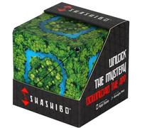 SHASHIBO Shape Shifting Box - Award-Winning Age 8+, Patented Fidget Cube w/ 36 Rare Earth Magnets - Transforms Into Over 70 Shapes, Download Fun in Motion Toys Mobile App (Wild Series - Jungle)