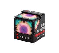 SHASHIBO Shape Shifting Box - Award-Winning, Patented Fidget Cube w/ 36 Rare Earth Magnets - Transforms Into Over 70 Shapes (Moon)