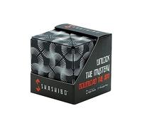 Shashibo Shape Shifting Box - Award-Winning STEM Fidget Toy with Strong Magnets - Fidget Cube Transforms Into 100+ Shapes, Christmas Stocking Stuffers Gift for Kids, Teens, and Adults (Black & White)