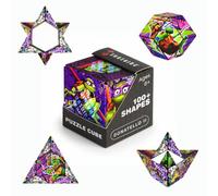 Shashibo Teenage Mutant Ninja Turtles Magnetic Puzzle Cube, Fidget Toy