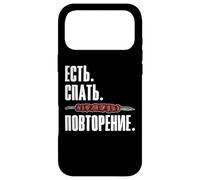 Shashlik Eat Sleep Repeat Russians Grilling Russia Case for iPhone 17 Pro Max