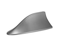 shashou Car Shark Fin Aerial Antenna for Nissan Sylphy 2006-2019 Classic, AM/FM Signal Booster, ABS Plastic Roof Shark Fin Antenna, Cleaner Look,Grey