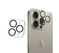 SHATCHI 1 Piece Camera Lens Protector for iPhone 15 Pro 6.1-Inch and iPhone 15 Pro Max 6.7-Inch, 9H Tempered Glass, Anti-Scratch, Case-Friendly, Night Shooting Mode, Ultra HD Clear Protection