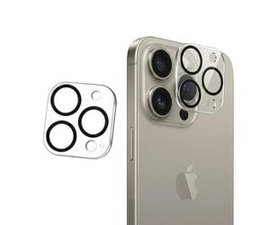 SHATCHI 1 Piece Camera Lens Protector for iPhone 15 Pro 6.1-Inch and iPhone 15 Pro Max 6.7-Inch, 9H Tempered Glass, Anti-Scratch, Case-Friendly, Night Shooting Mode, Ultra HD Clear Protection